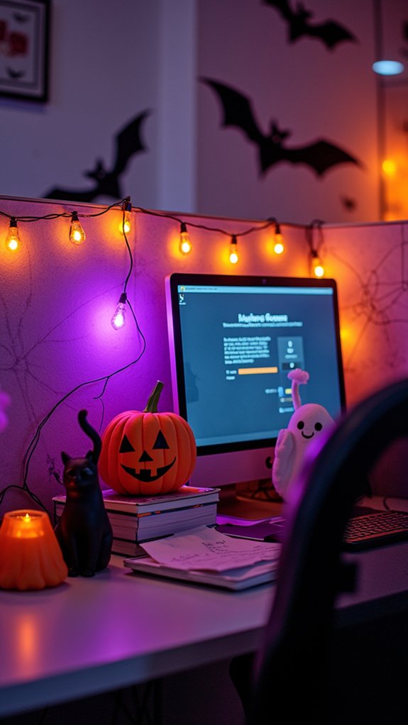 spooky festive office decorations