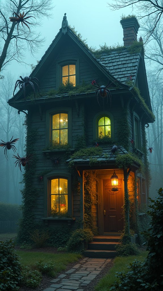 spooky halloween insect decorations