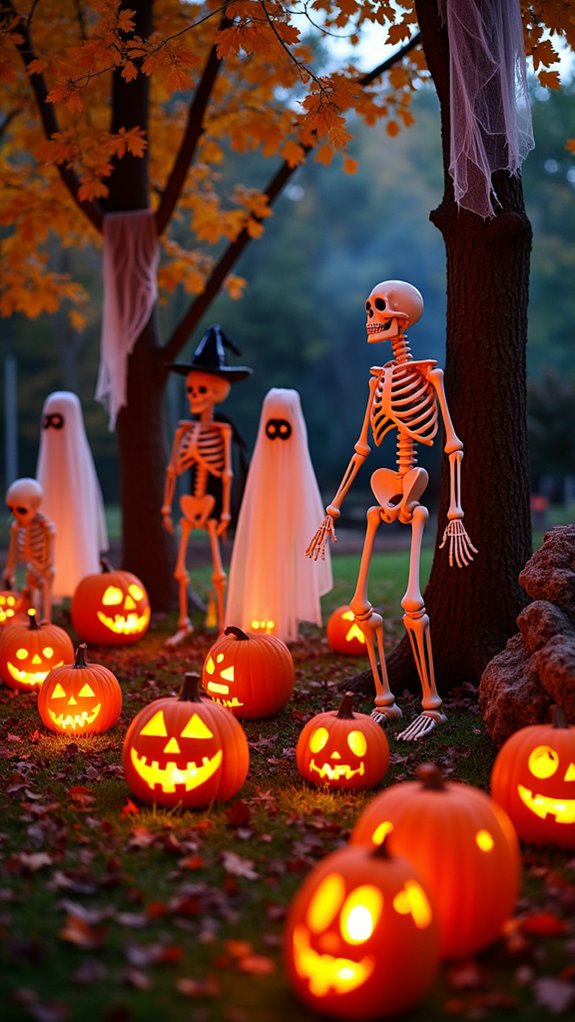 spooky halloween photo booth