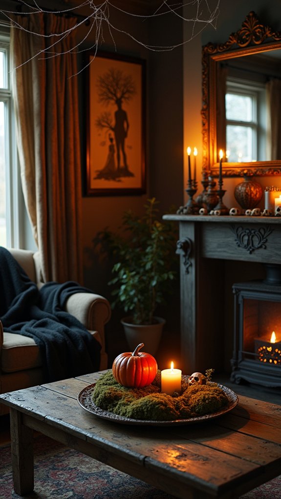 spooky haunted wall decor