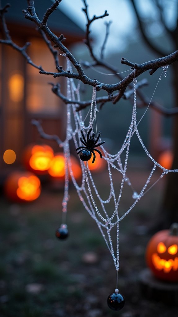 spooky outdoor halloween decor