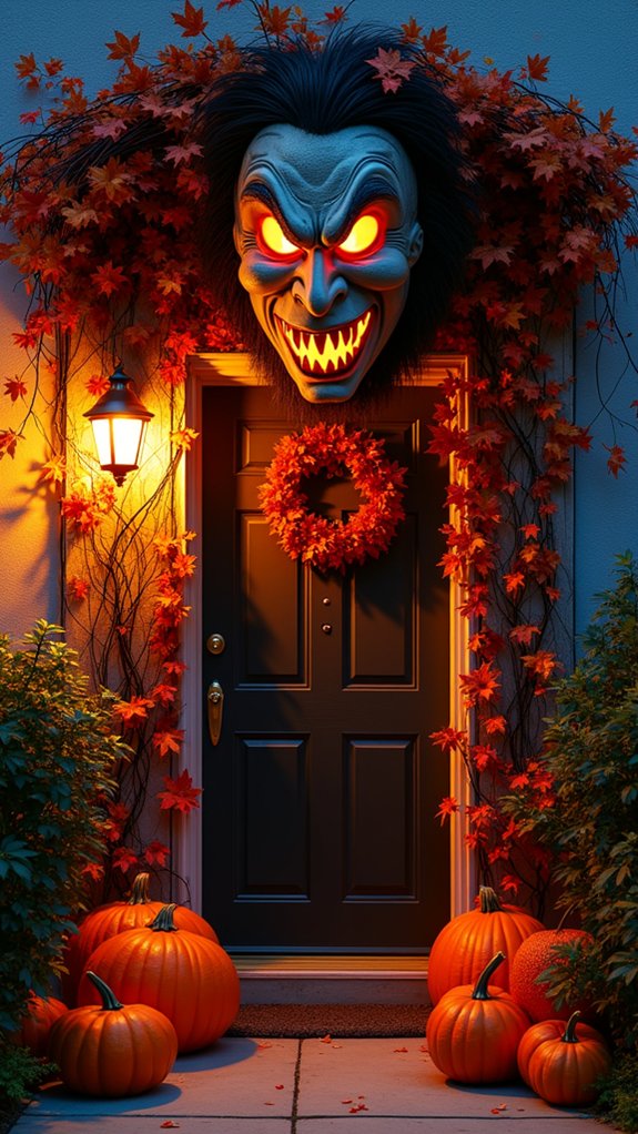 spooky outdoor halloween decorations