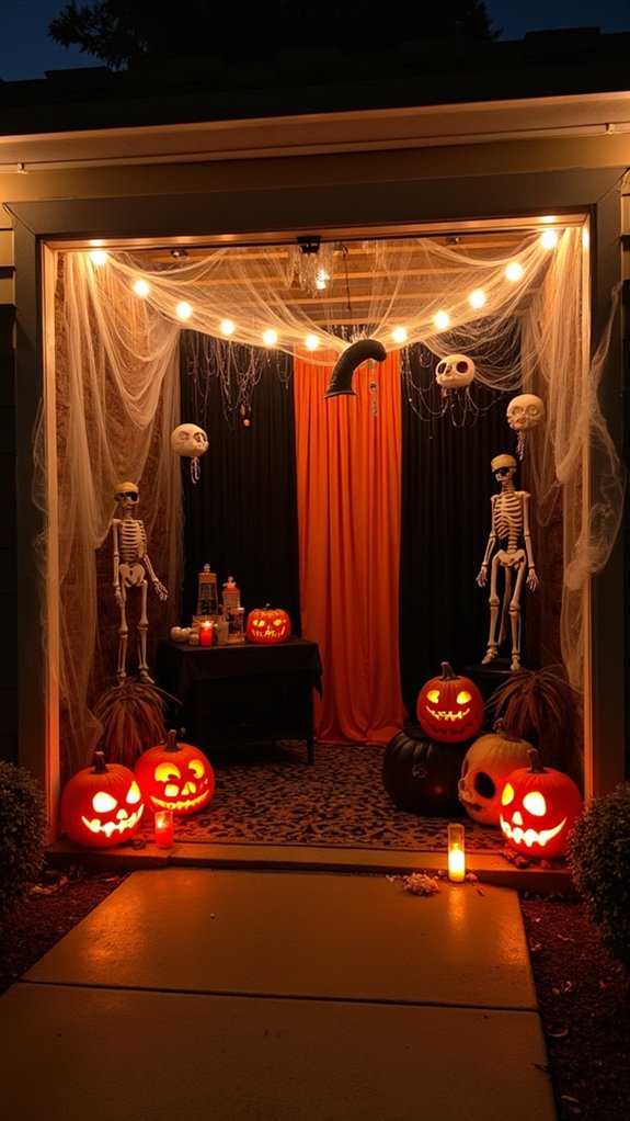 spooky photo booth fun