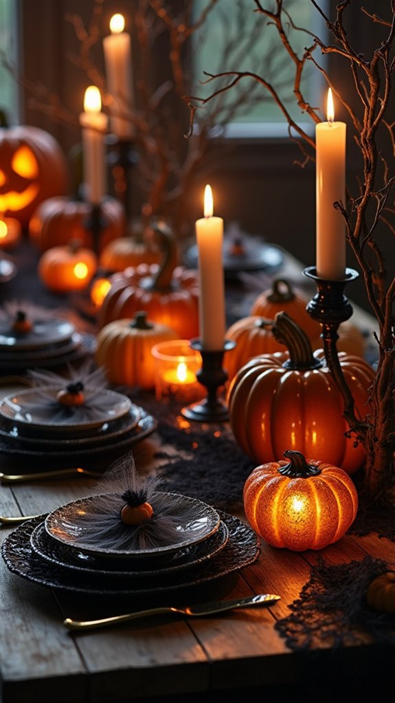 spooky silhouettes and shadows