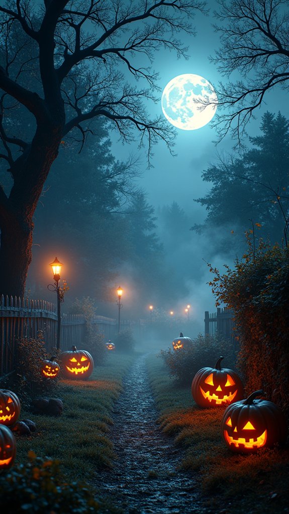 spooky sound effects enhance ambiance