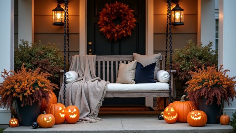 spooky stylish halloween decor