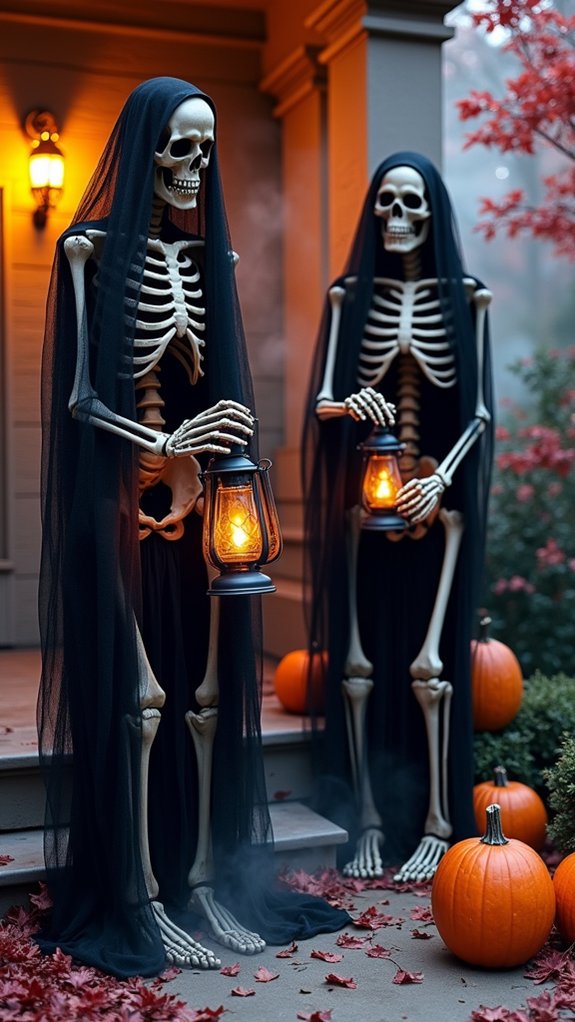 thrilling halloween porch decorations