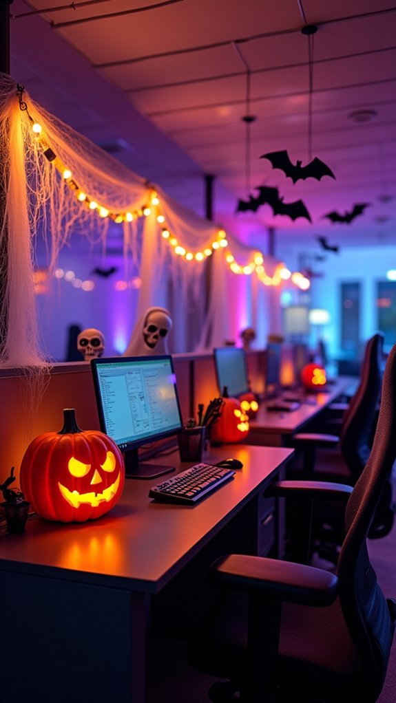 transform office with lighting