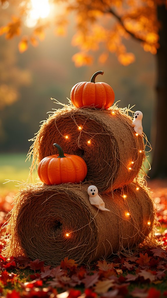 versatile halloween decorative hay