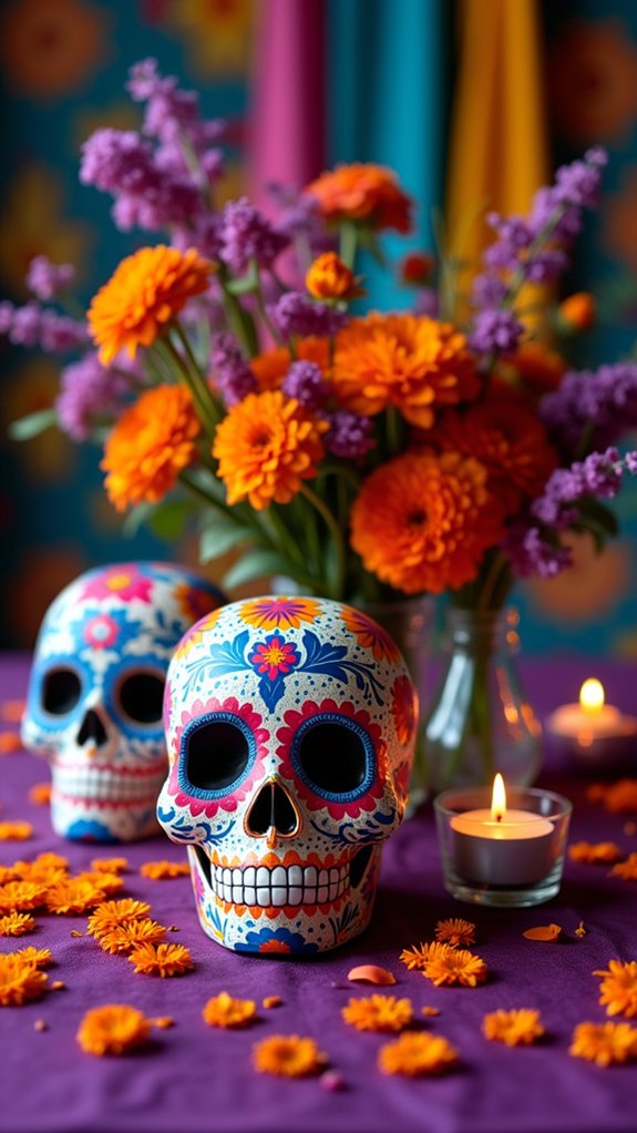 vibrant day of the dead