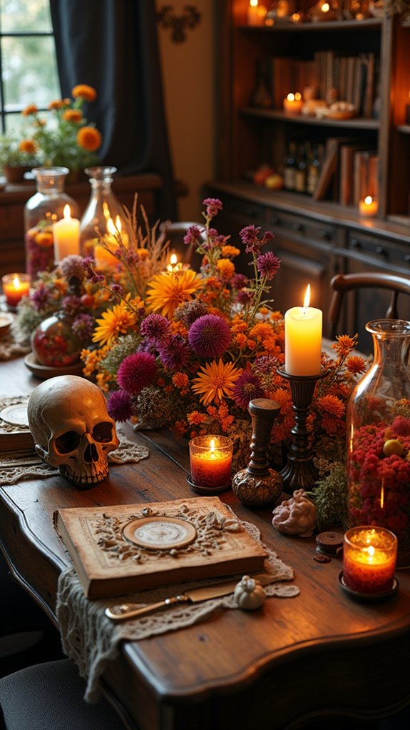 vintage halloween decor magic