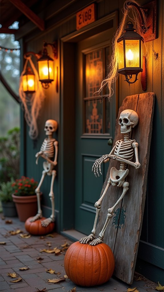 vintage skeletons evoke nostalgia
