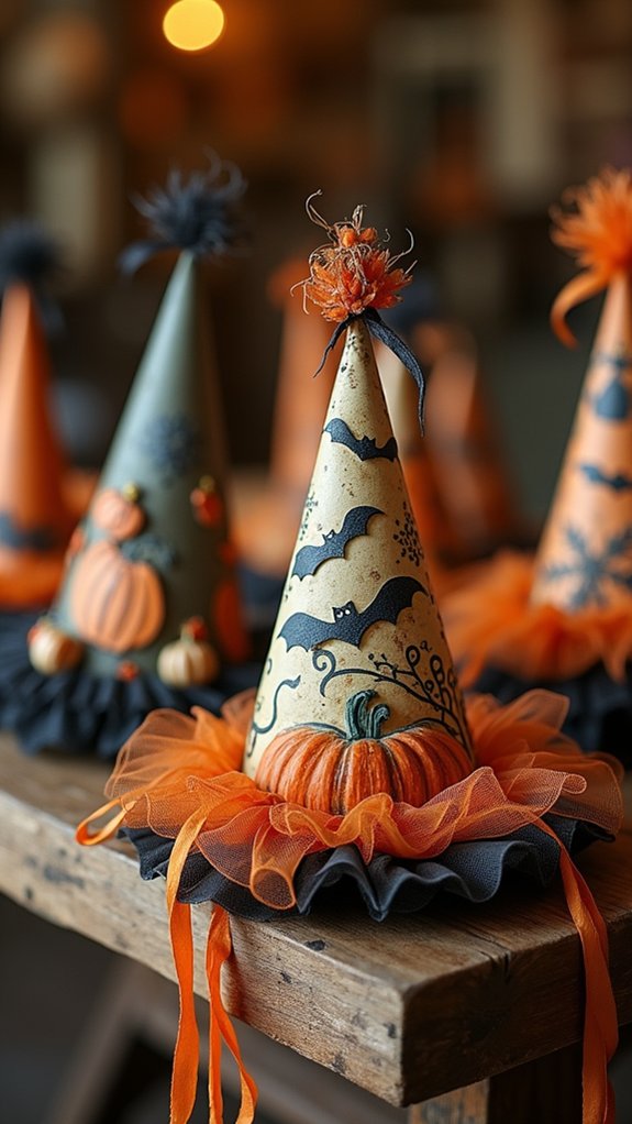 whimsical classic halloween hats