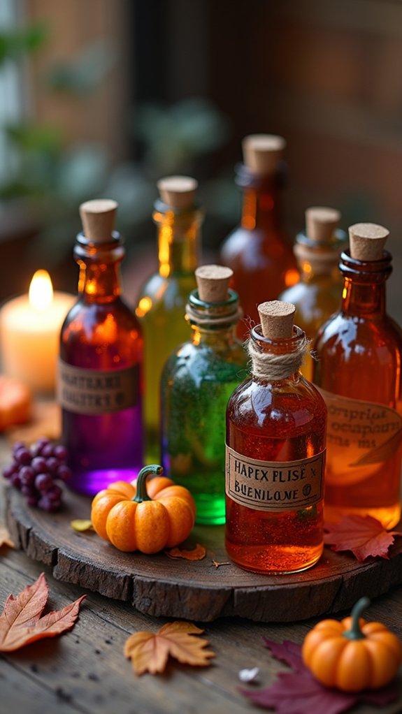 whimsical diy potion bottles