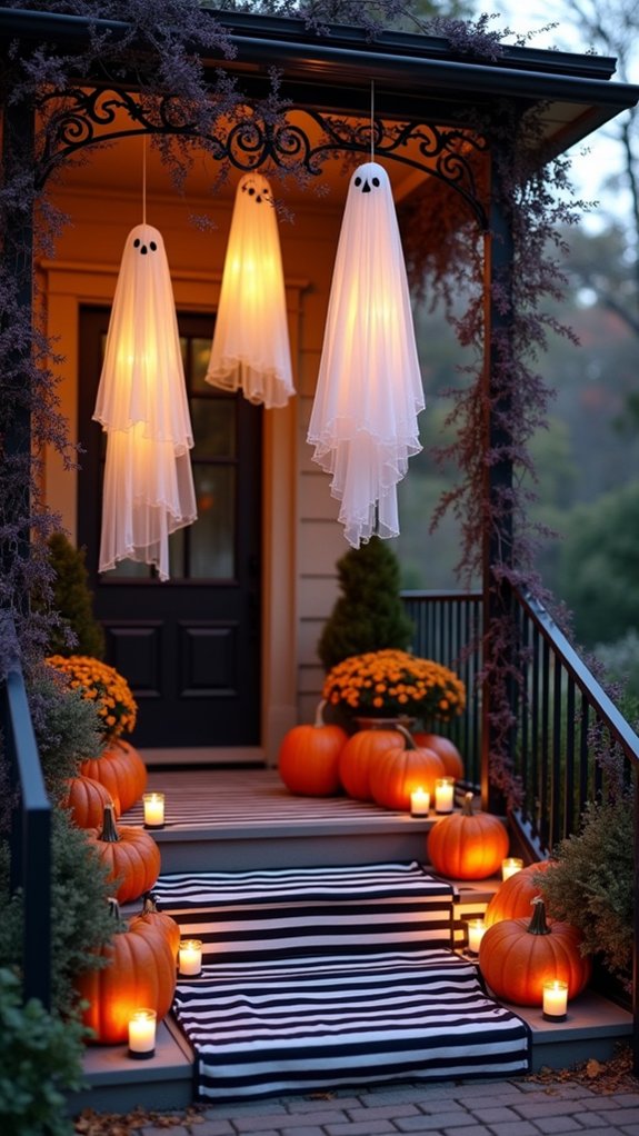 whimsical elegant ghost lanterns