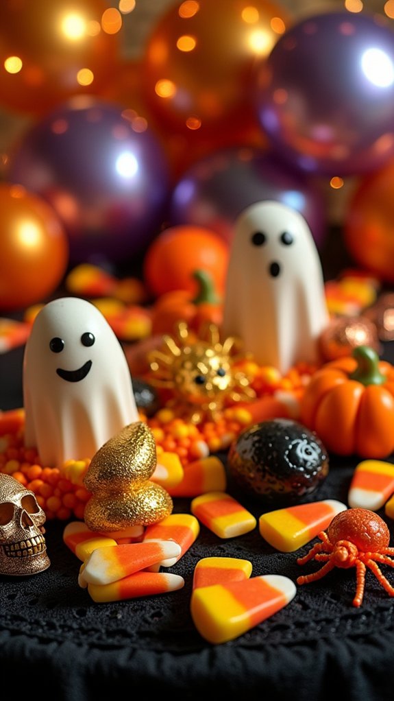 whimsical halloween candy decorations