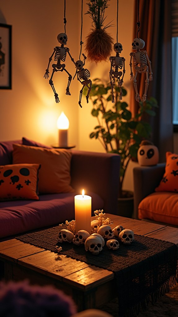 whimsical skeleton decorations delight
