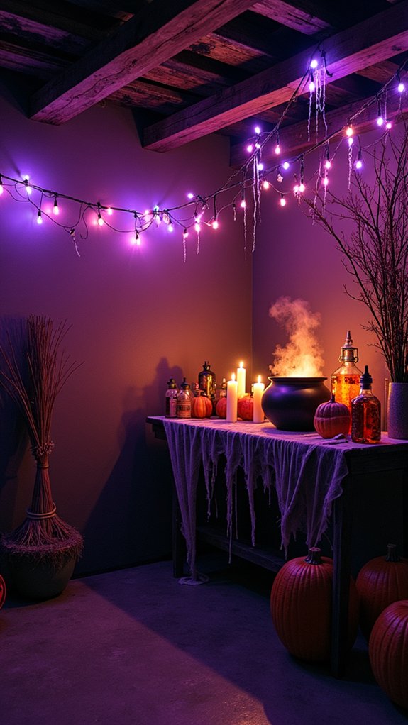 witch s corner halloween decor