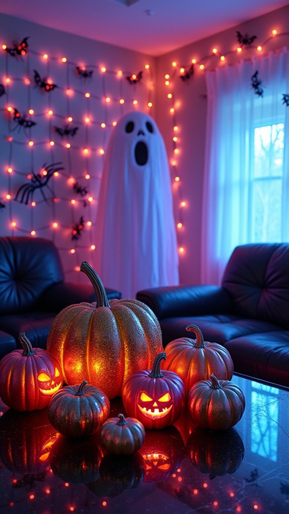 y2k vibrant halloween decor