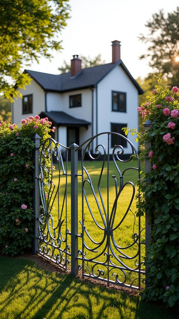 artistic durable creative fencing