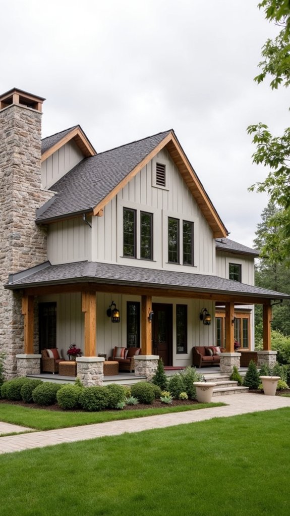 artistic greige farmhouse enhancements