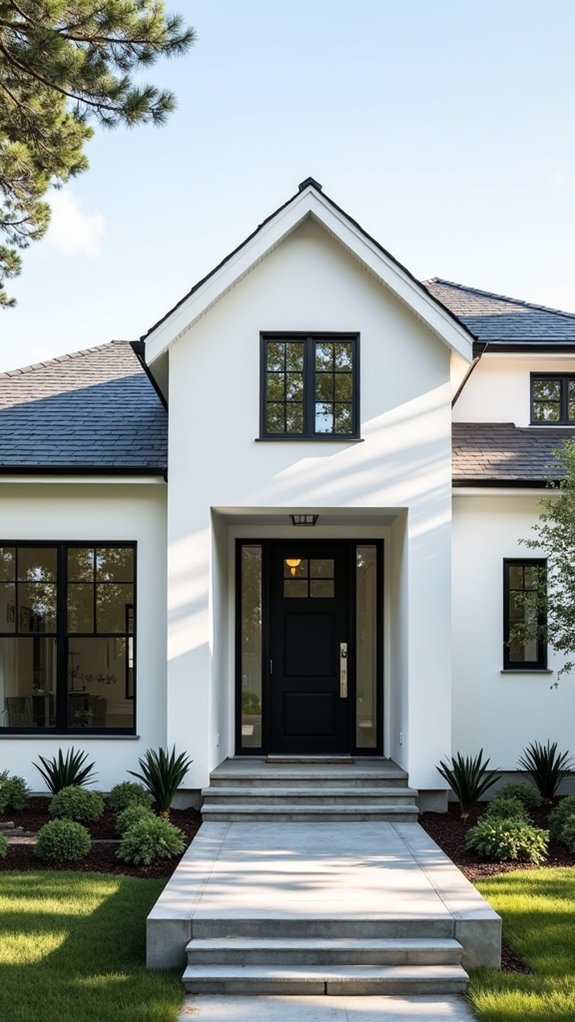 bold black farmhouse accents