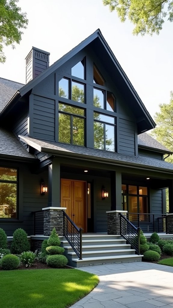 bold black stone elegance