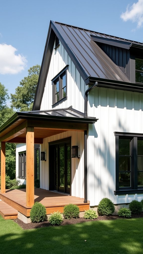 bold colors enhance architecture