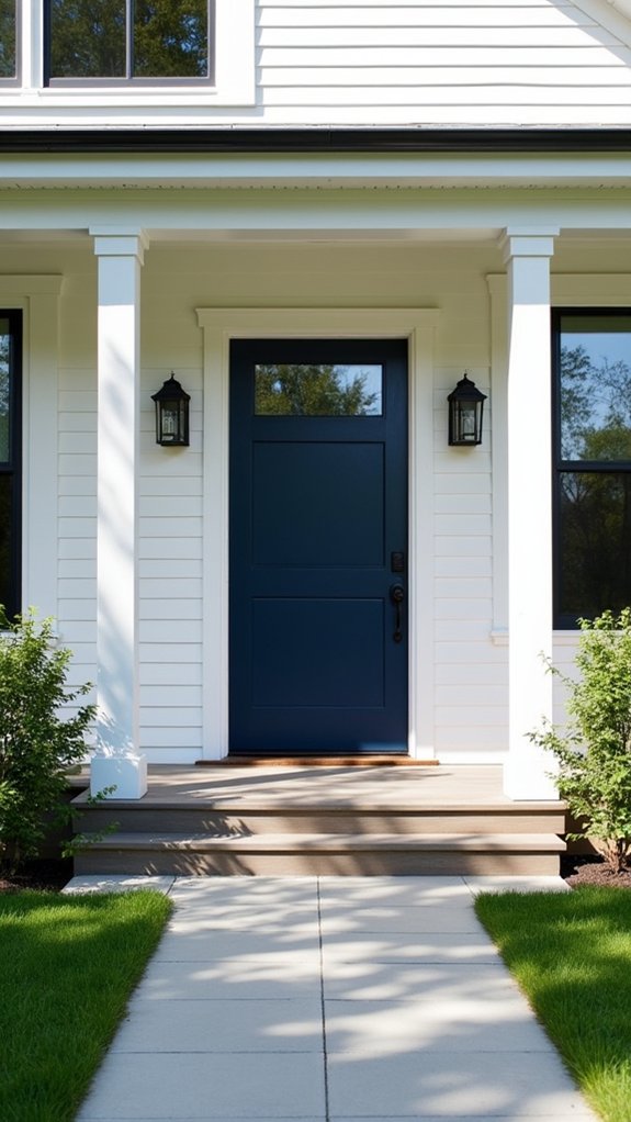 bold front door design