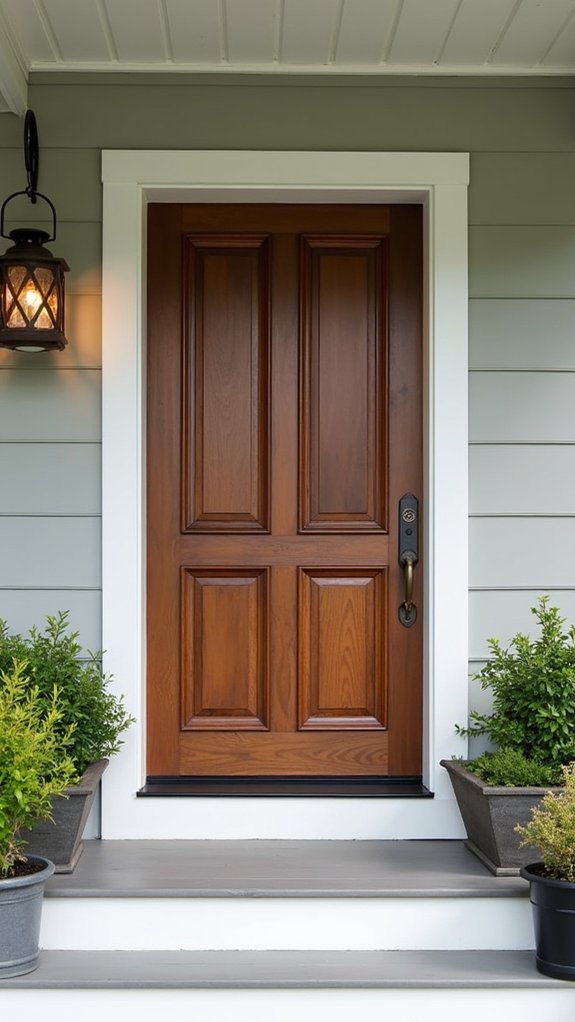bold welcoming front door