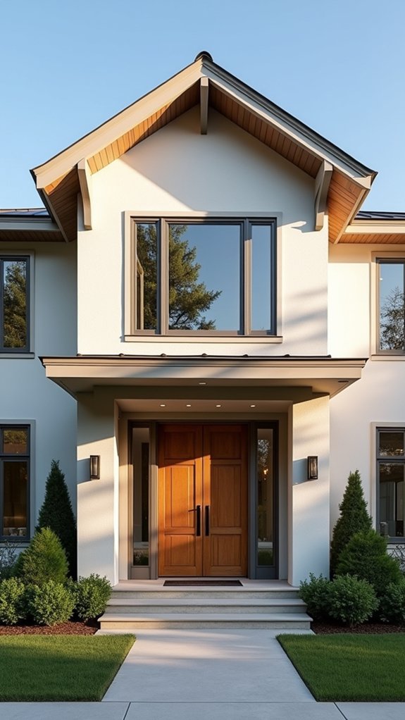 bright airy welcoming entrance