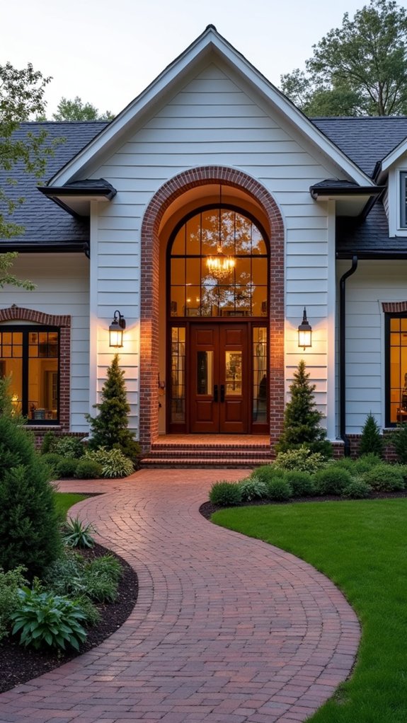 charming durable brick walkways