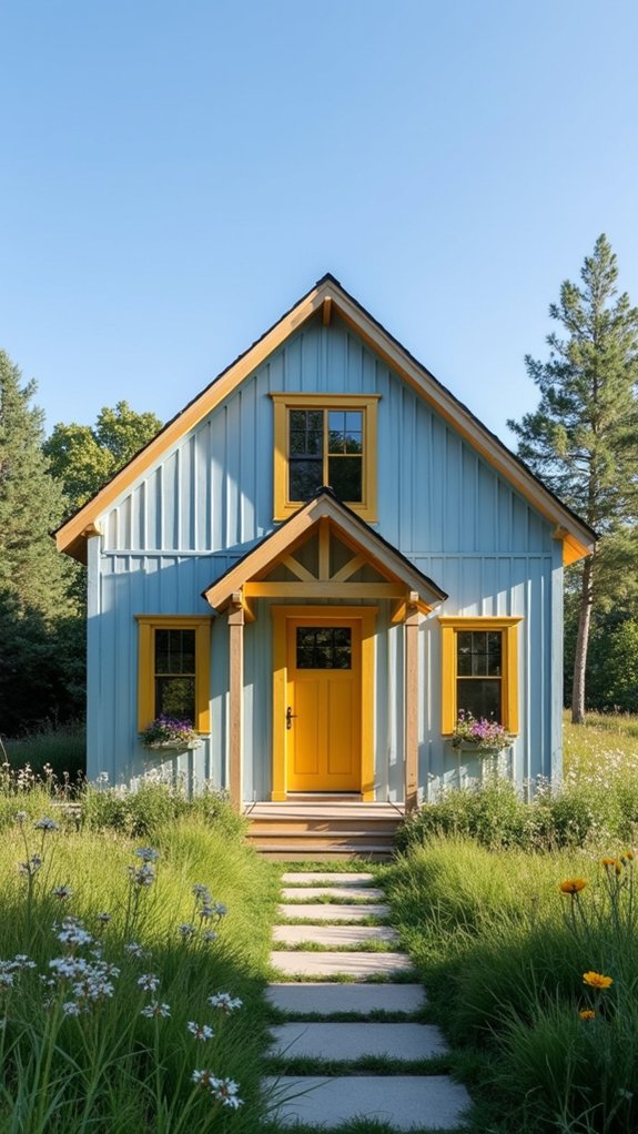 charming farmhouse color combination