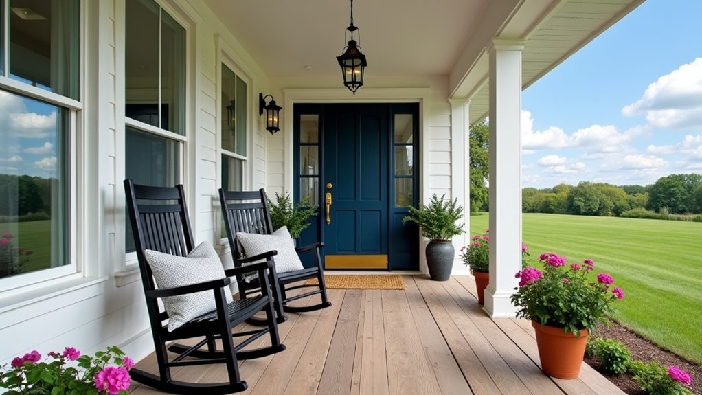 18 Modern Farmhouse Front Porch Ideas That Welcome You Home