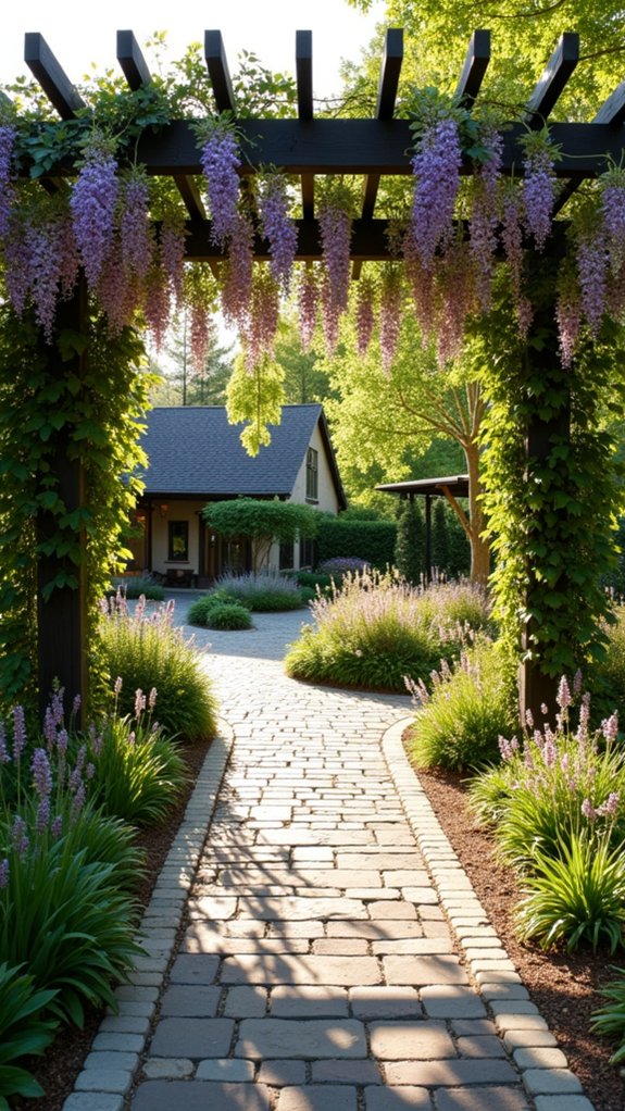charming outdoor pergola retreat