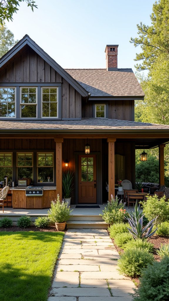 charming porch for gatherings