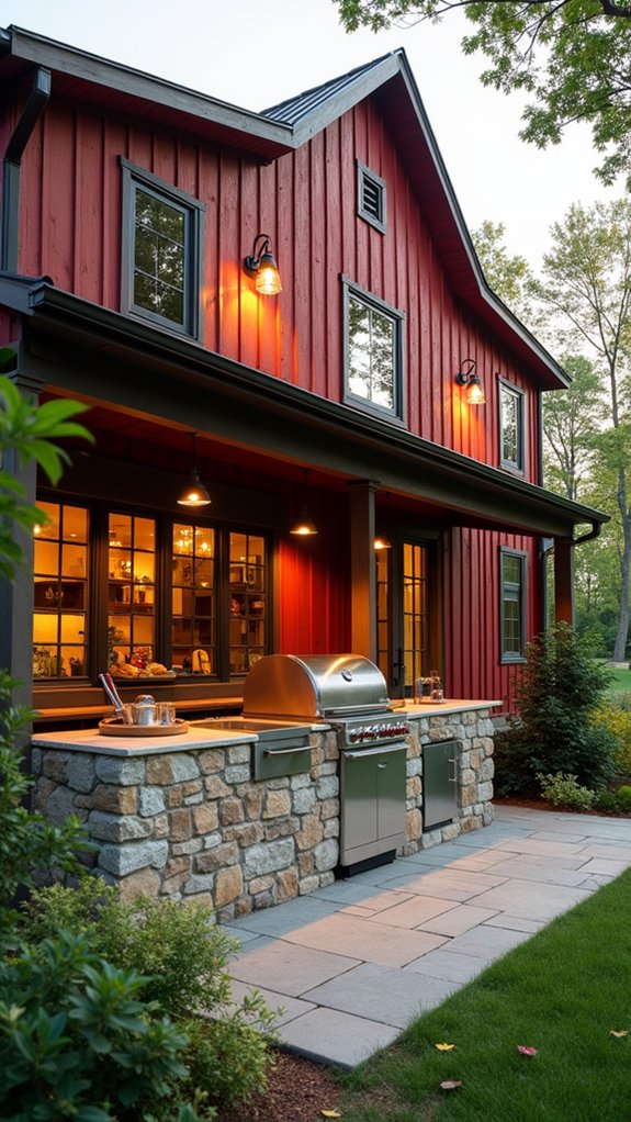 charming rustic barn retreat