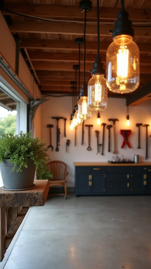 charming rustic light fixtures