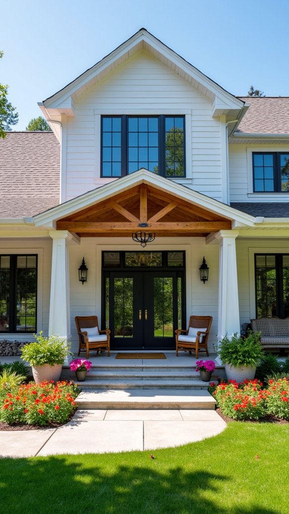 charming rustic shiplap detailing