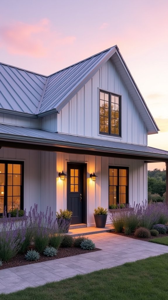 charming soft lavender accents