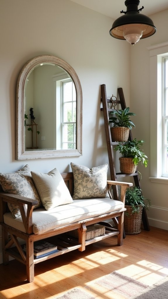 charming vintage entryway decor