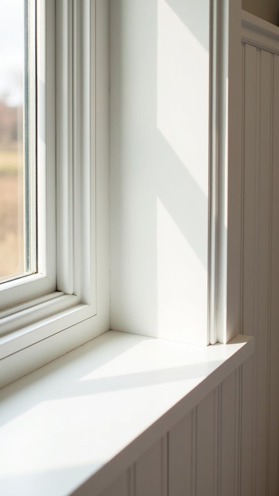 charming wainscoting window designs