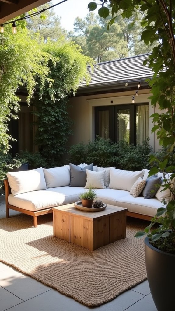chic outdoor rug selection