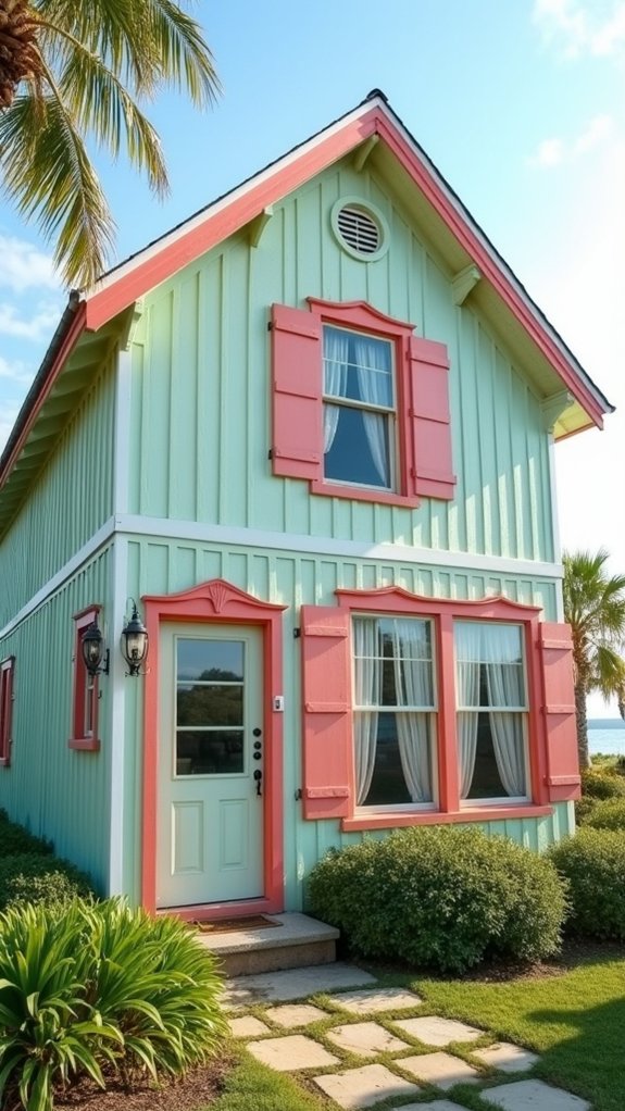 coastal tranquility with vibrance