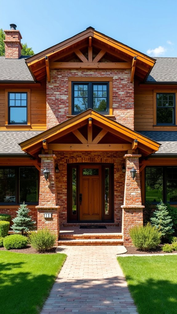 colorful accents enhance charm