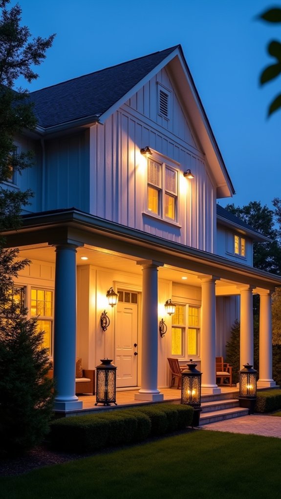 cozy architectural lighting charm