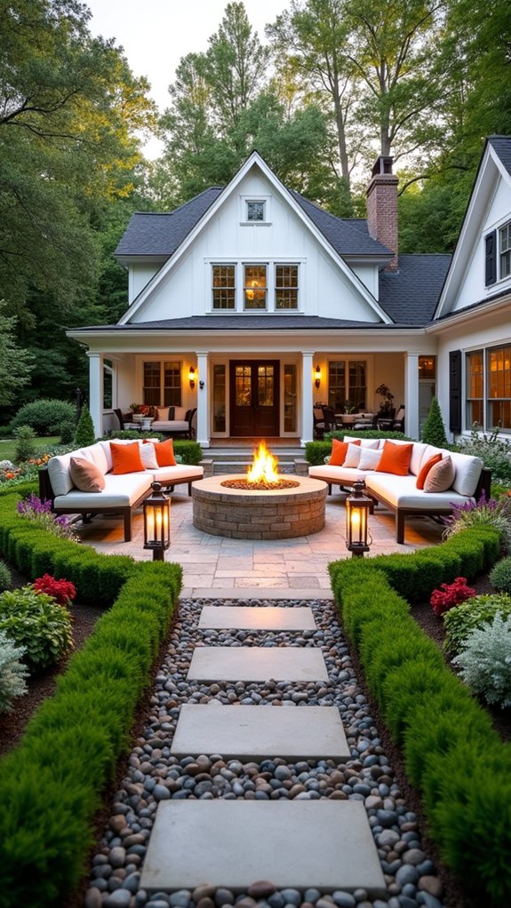 cozy fire pit gatherings