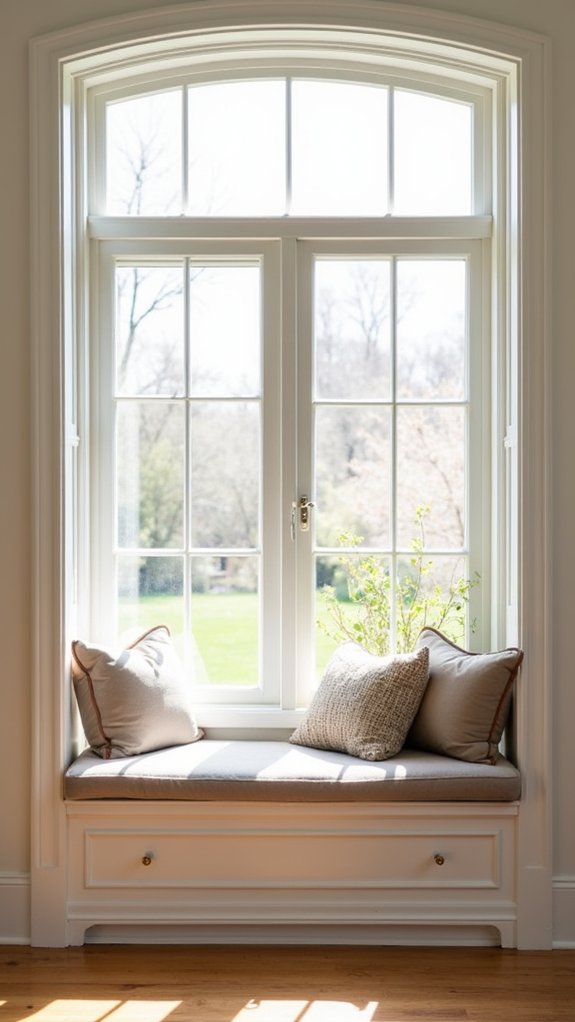 cozy functional window seats