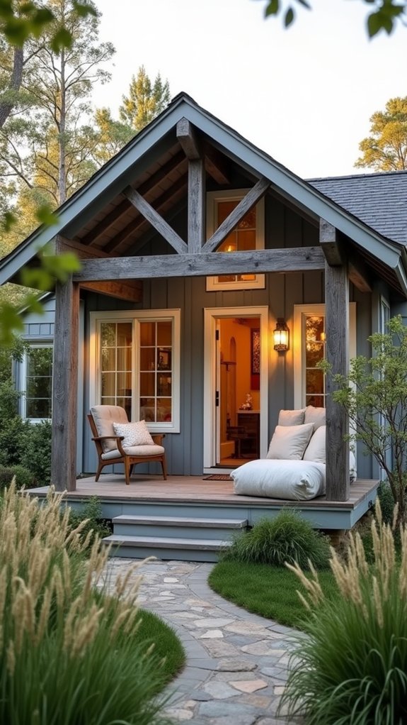 cozy gray cottage charm