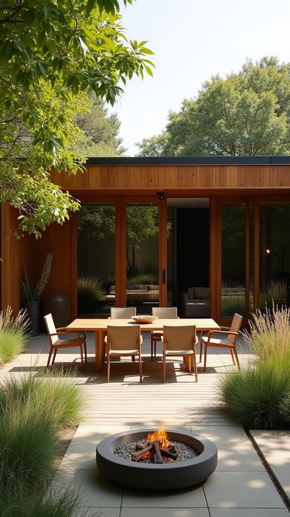 cozy minimalist outdoor spaces